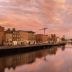 A view along the quays