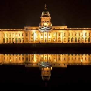 Customs House Reflection, Dublin